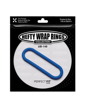 Perfect Fit Hefty Wrap Ring 9″ Silicone – Blue by Perfect Fit Brand product image
