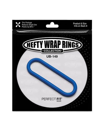 Perfect Fit Hefty Wrap Ring 9″ Silicone – Blue by Perfect Fit Brand product image