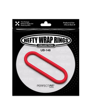 Perfect Fit Hefty Wrap Ring 9″ Silicone – Red by Perfect Fit Brand product image