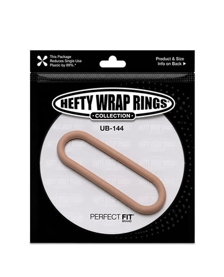 Perfect Fit Hefty Wrap Ring 9″ Silicone – White by Perfect Fit Brand product image