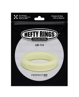 Perfect Fit Hefty Ring 1.4″ Silicone – Glow In The Dark by Perfect Fit Brand product image