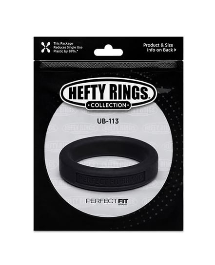 Perfect Fit Hefty Ring 1.4″ Silicone – Black by Perfect Fit Brand product image