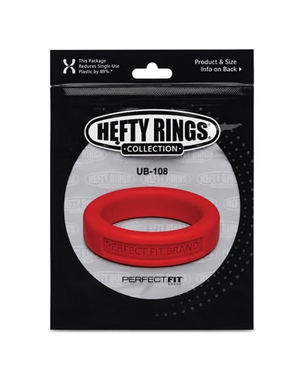 Perfect Fit Hefty Ring 1.4″ Silicone – Red by Perfect Fit Brand product image