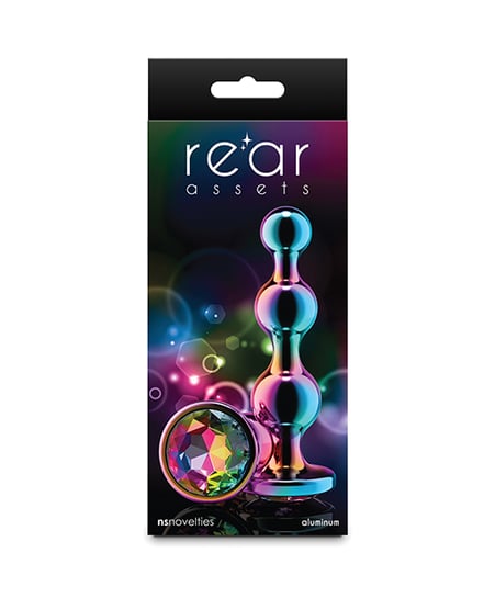 Rear Assets Beads Medium – Multicolor/Rainbow by NS Novelties product image
