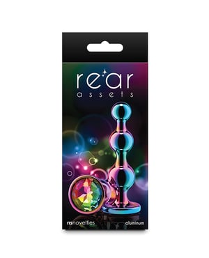 Rear Assets Beads Small – Multicolor/Rainbow by NS Novelties product image