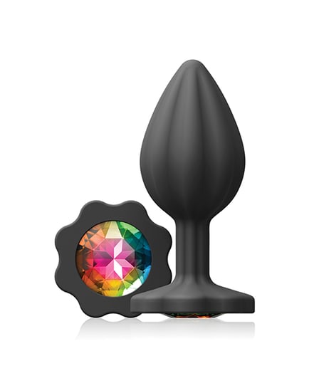Glams Groove Medium - Black/Rainbow