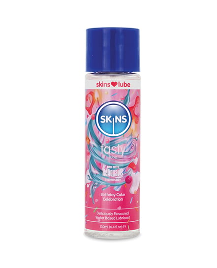 Skins Water Based Lubricant – Birthday Cake 4.4 oz by Creative conceptions product image