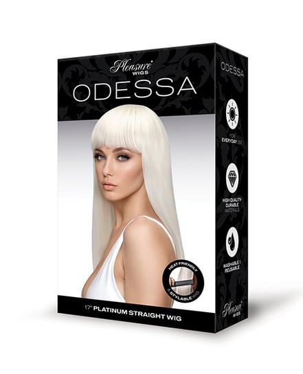 Pleasure Wigs Odessa – Platinum White by Pleasure Wigs product image
