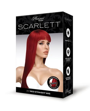 Pleasure Wigs Scarlett – Red by Pleasure Wigs product image