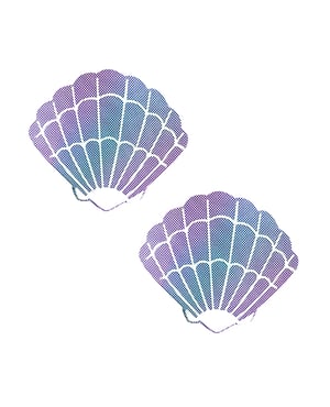 Neva Nude Lustful Mermaid Shell Pasties – Lilac O/S by Neva nude product image