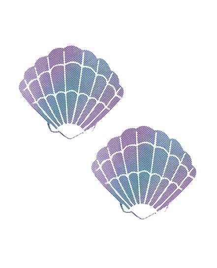 Neva Nude Lustful Mermaid Shell Pasties – Lilac O/S by Neva nude product image