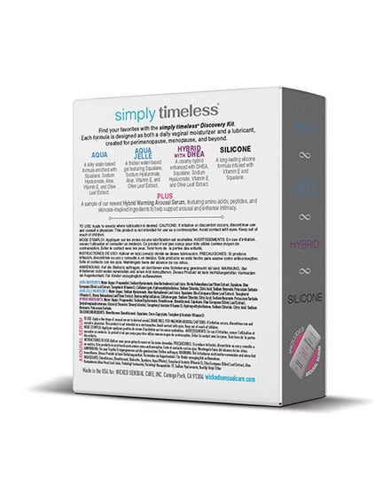 Wicked Sensual Care Simply Timeless Discovery Kit - 1 oz Bottles