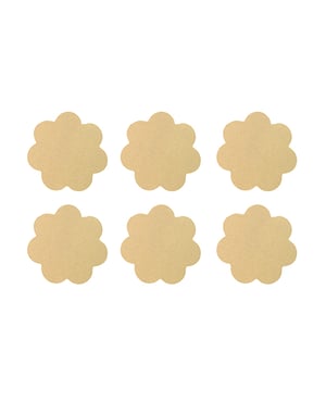 Neva Nude Back To Basics Petal Small Body Stickers Pack of 6 – Honey Light Nude O/S by Neva nude product image