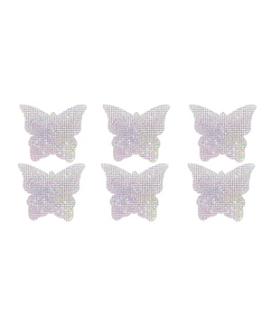 Neva Nude Razzle Dazzle Crystal Butterfly Jewel Sparkle Body Stickers – Pack of 6 by Neva nude product image