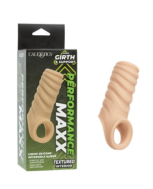 Performance Maxx Liquid Silicone Reversible Sleeve – Ivory by Performance Maxx product image