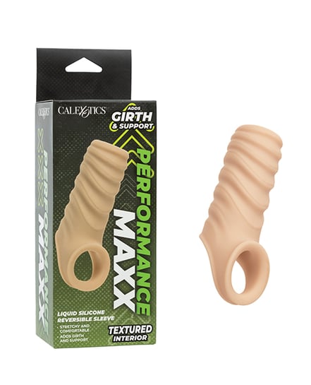 Performance Maxx Liquid Silicone Reversible Sleeve – Ivory by Performance Maxx product image