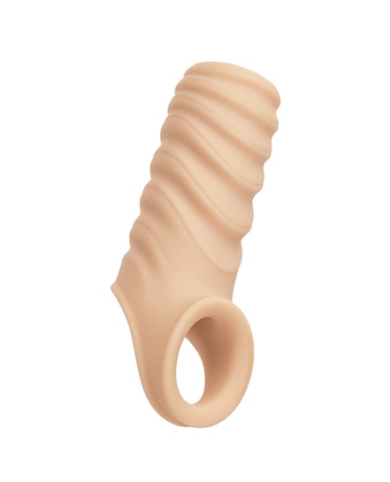 Performance Maxx Liquid Silicone Reversible Sleeve - Ivory