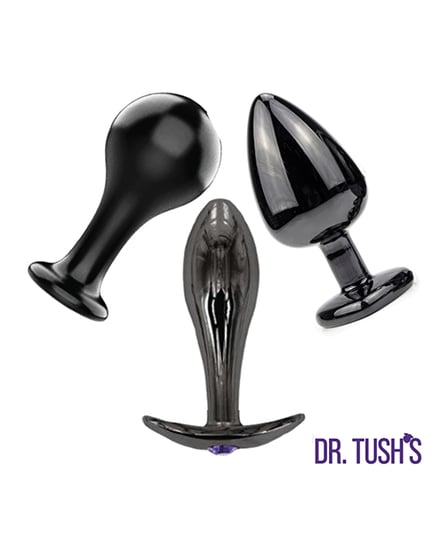 Dr. Tush’s Bad Decisions Collection Anal Plug Set – Metal by Dr. Tush's product image
