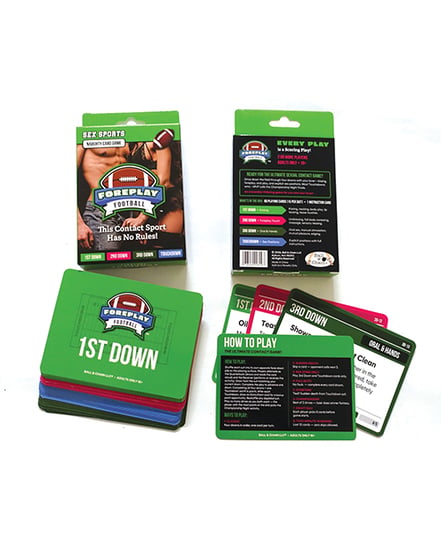 Foreplay Football Card Game by Ball & Chain product image