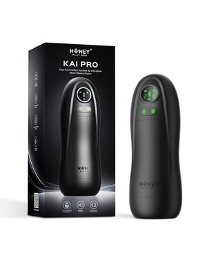 Kai Pro App-Controlled Sucking & Vibrating Male Masturbator