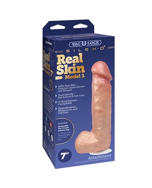 Vac-U-Lock x SILEX-D 7″ Premium Real Skin Model 1 w/Removable Vac-U-Lock Suction Cup by Vac-U-lock product image