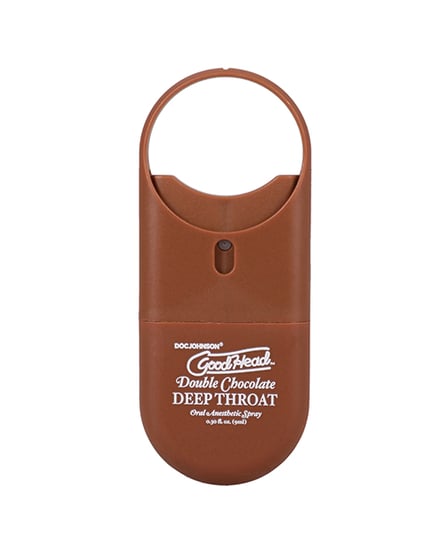 GoodHead Deep Throat Spray To-Go - .30 oz Double Chocolate