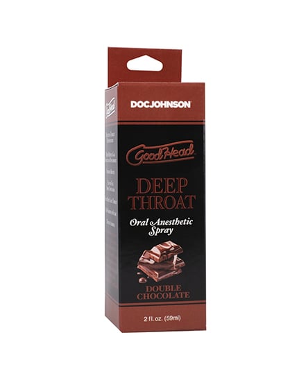 GoodHead Deep Throat Spray – 2 oz Double Chocolate by GoodHead product image