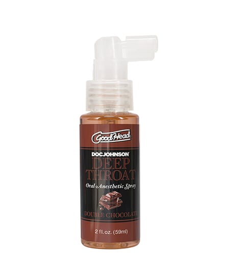 GoodHead Deep Throat Spray - 2 oz Double Chocolate