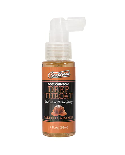 GoodHead Deep Throat Spray - 2 oz Salted Caramel