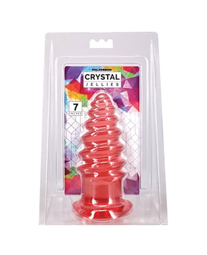 Crystal Jellies 7″ Anal Twist – Pink by Crystal Jellies product image
