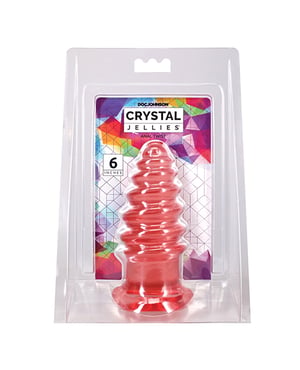 Crystal Jellies 6″ Anal Twist – Pink by Crystal Jellies product image