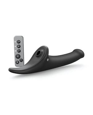 Strap On Me Multi Orgasm Dildo - Black Medium