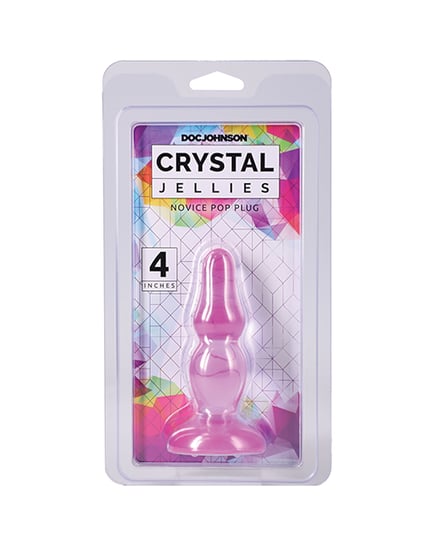 Crystal Jellies Novice 4″ Pop Plug – Purple by Crystal Jellies product image
