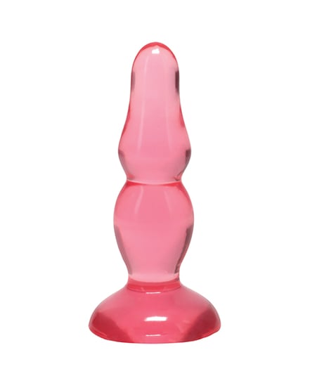 Crystal Jellies Novice 4" Pop Plug - Pink