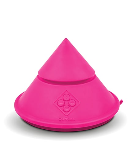 The Cowgirl Hats Off Cone Shaped Sex Machine - Pink