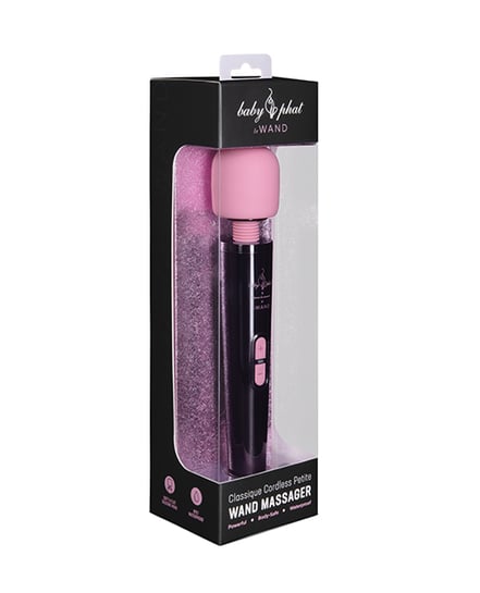 Le Wand Baby Phat Classique Cordless Petite Wand – Deep Purple by Le Wand product image