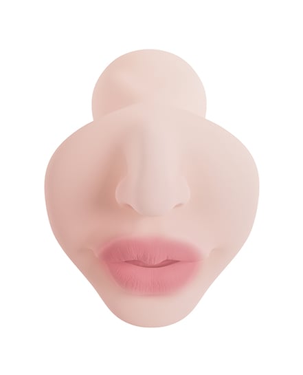 Shots Xkin Superhero Toxica Masturbator w/Rechargeable Bullet - Vanilla