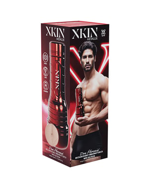 Shots Xkin Don Phoenix Vibrating Torch Masturbator by Shots product image