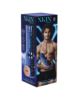 Shots Xkin Dante Knox Vibrating Torch Masturbator by Shots product image