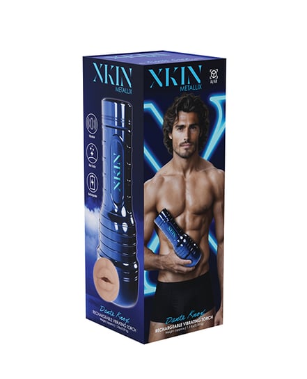 Shots Xkin Dante Knox Vibrating Torch Masturbator by Shots product image