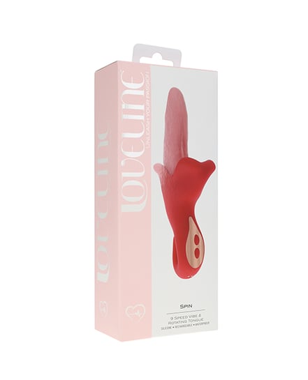 Shots Loveline Spin Rotating Tongue – Pink by Shots product image