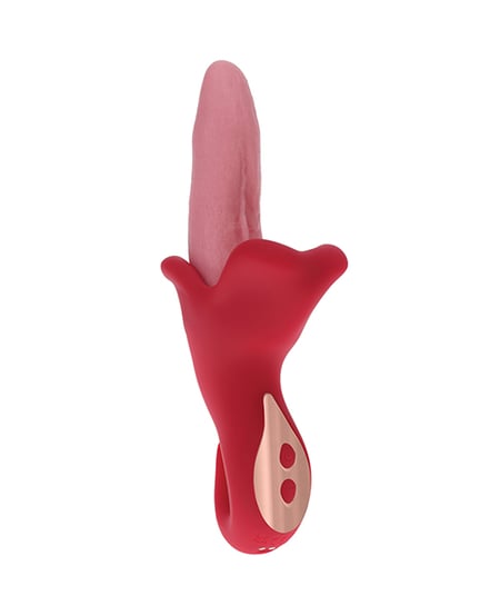 Shots Loveline Spin Rotating Tongue - Pink