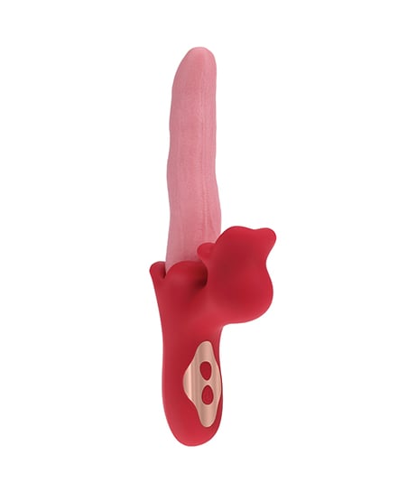 Shots Loveline Langue Wavelike Vibrating Tongue - Pink