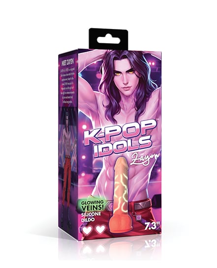 K Pop Idols Silicone Dildo w/Balls #5 by XR Brands product image