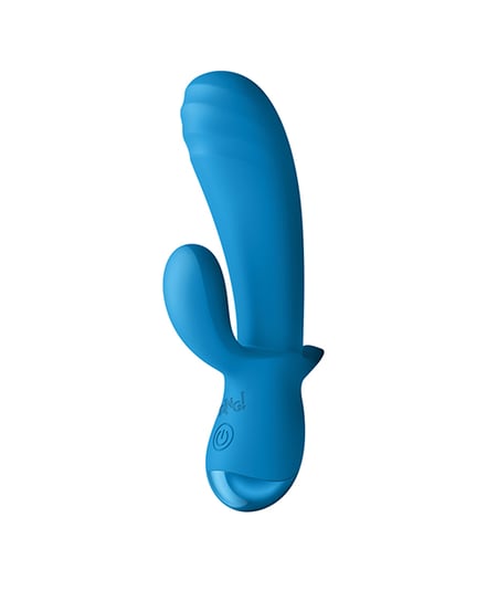 Bang! BG Thick Silicone Rabbit - Blue