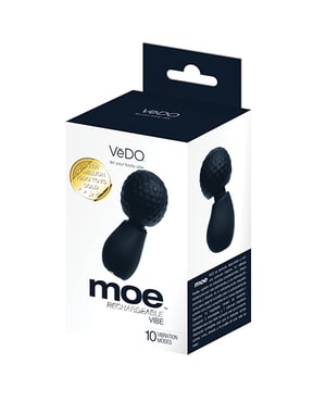 VeDo Moe Rechargeable Extra Mini Wand - Black