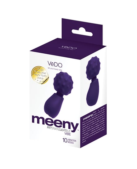 VeDo Meeny Rechargeable Extra Mini Wand – Purple by Vedo product image