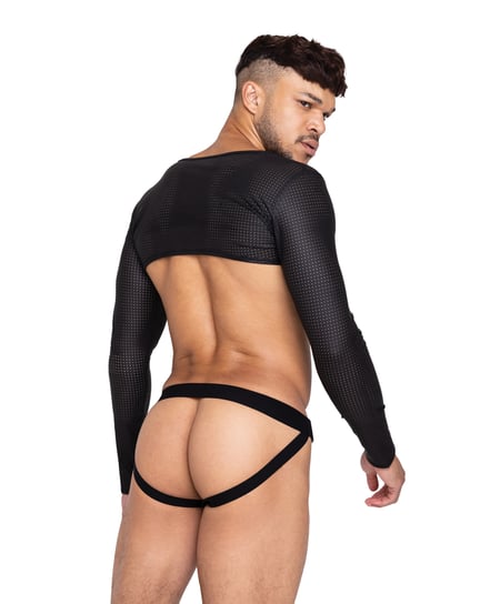 Master Crop Top Black SM - Black XL