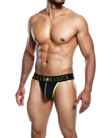 Male Basics Neon Thong Yellow - Neon Yellow XL