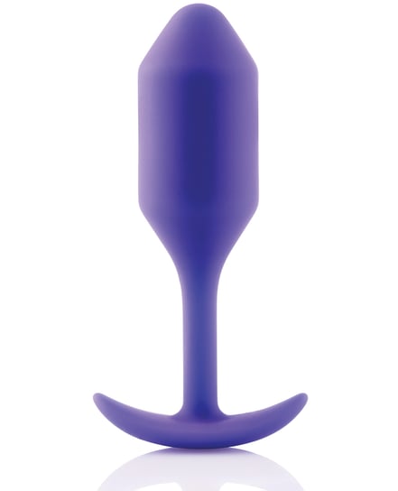 b-Vibe Weighted Snug Plug 2 - 114 g Purple